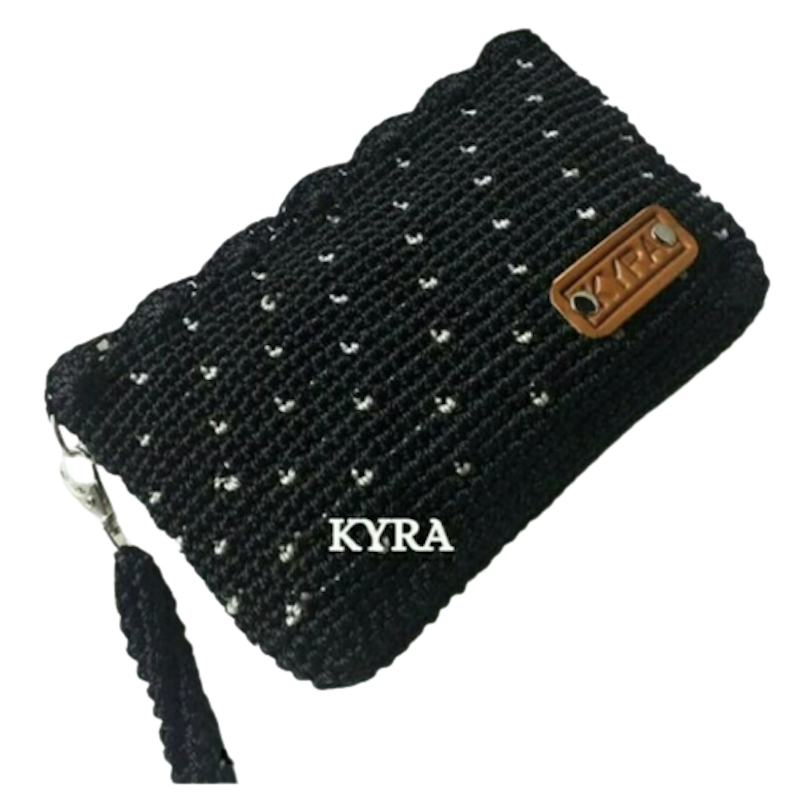 Dompet Rajut Savira Polka