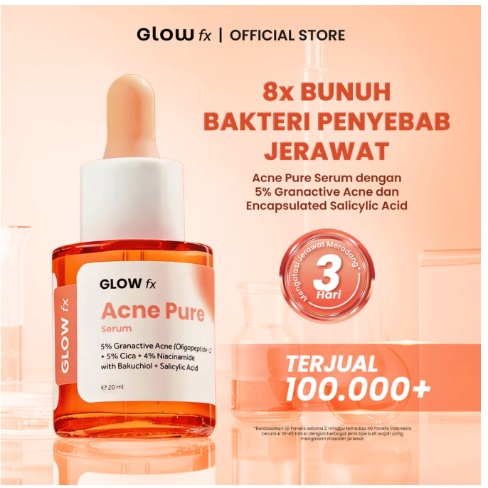 Equity Cosmindo Biotech GLOW fx BEAUTY Acne Pure Serum