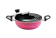 Maspion Maxim Ultra Pink Teflon Anti Lengket 24cm Deep Wok + Tempura + Tutup Kaca 1