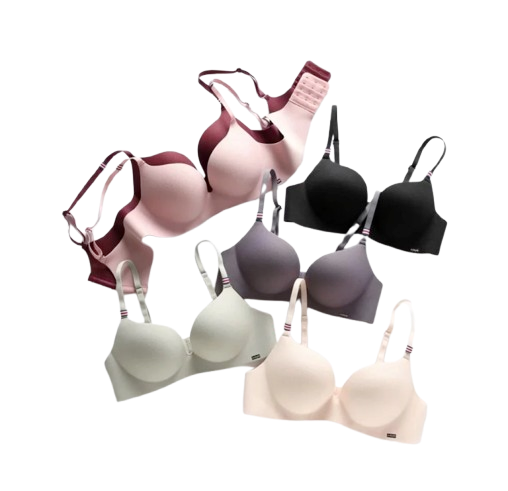  Brasay Push Up Bra Wanita Seamless Halfcup 9002