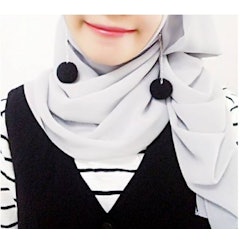 Anting Pompom Hijab Extra Small