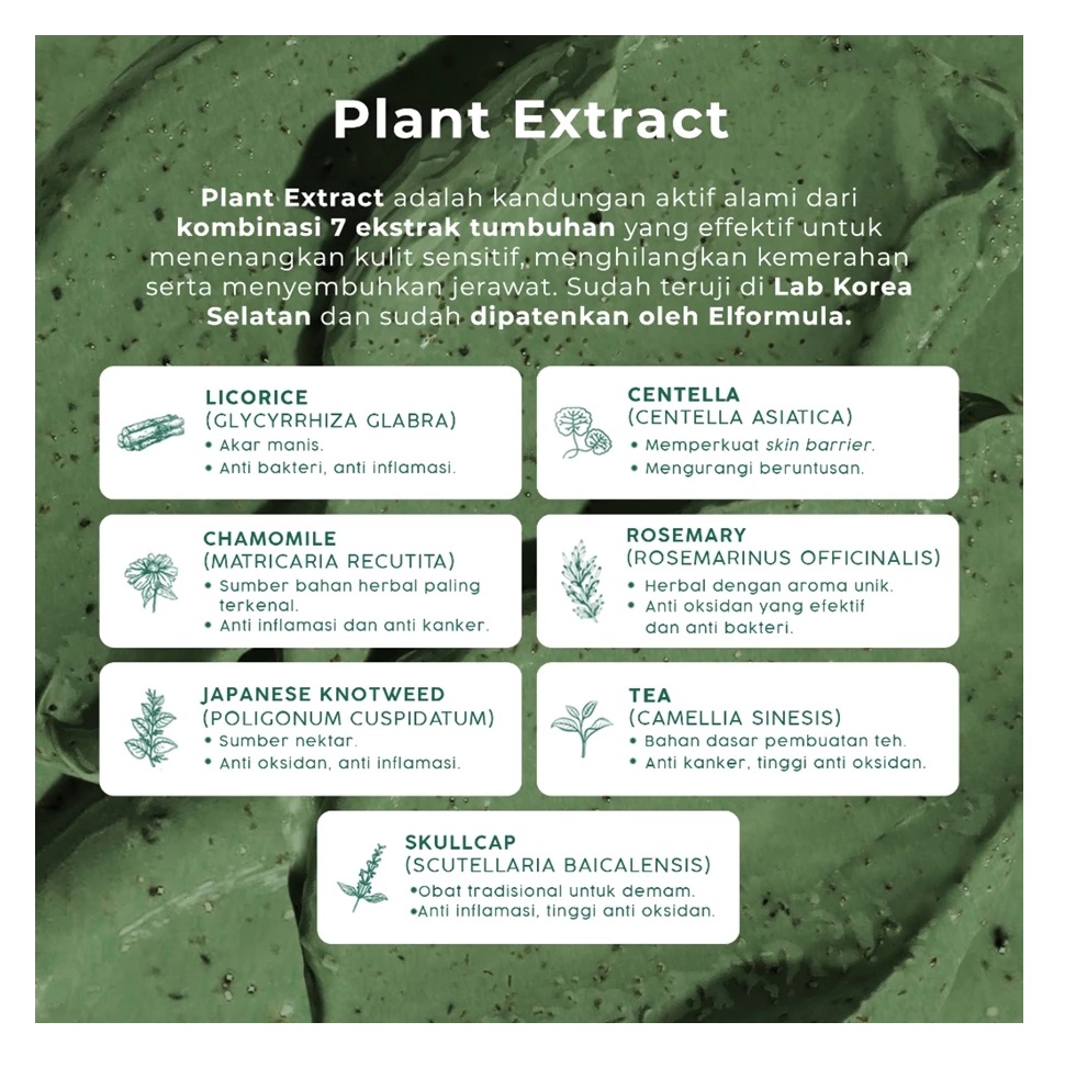 ELFORMULA Intensive Pore Clarifying Mugwort Mask 3
