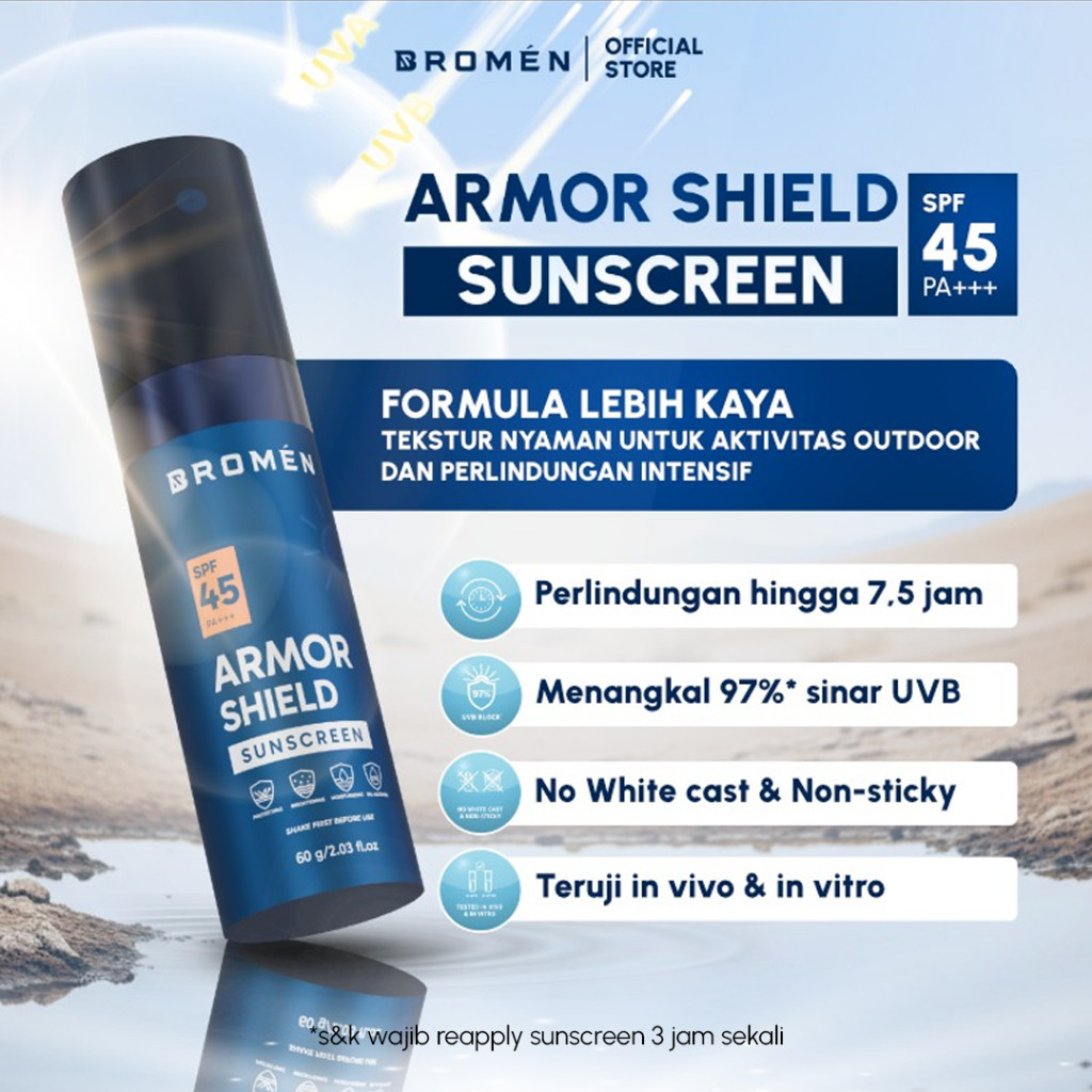 BROMEN Armor Shield Sunscreen SPF 45 PA +++ 2