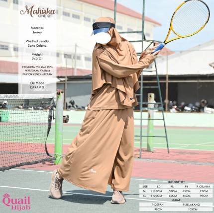 Quail Hijab Mahiska One Set Sport 4
