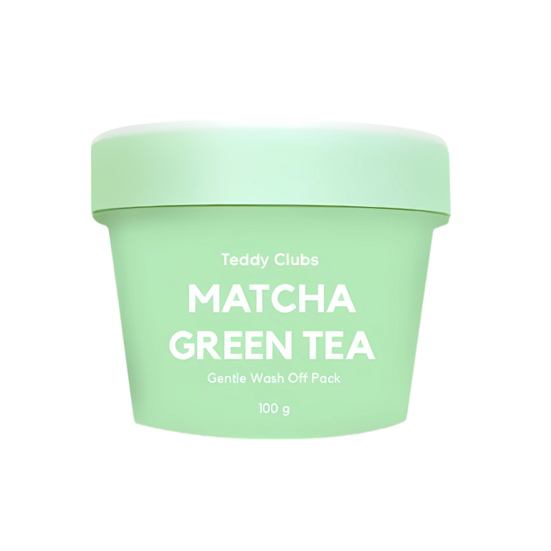 Teddy Clubs Matcha Clay Mask 1