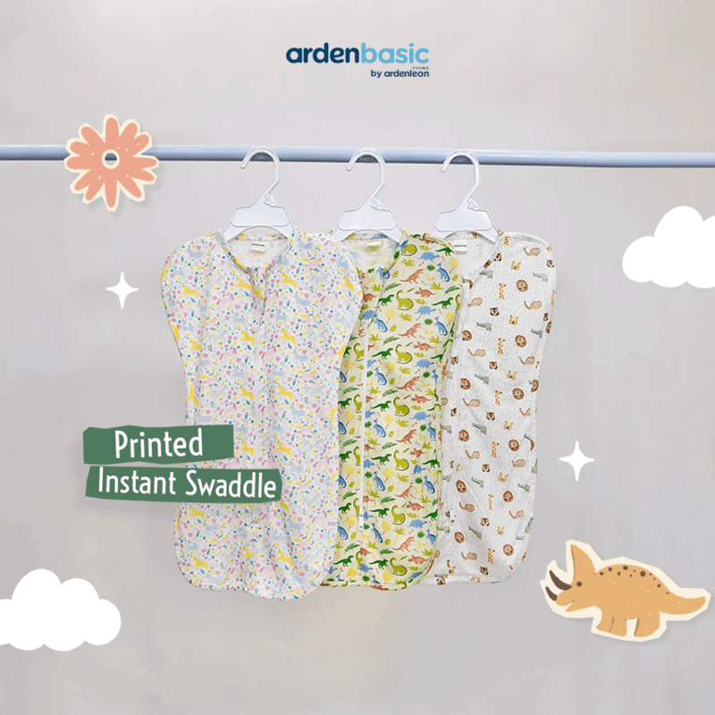 Ardenleon ArdenBasic Printed Instant Swaddle 2