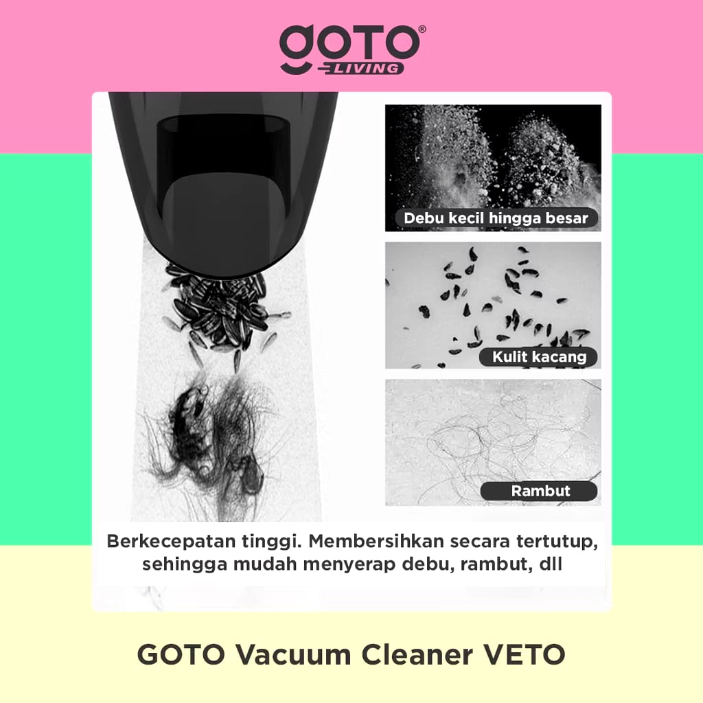 GOTO Veto Vacuum Cleaner Cable 5