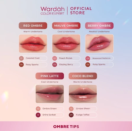 Paragon Technology and Innovation Wardah Glasting Liquid Lip 05 Glazing Berry