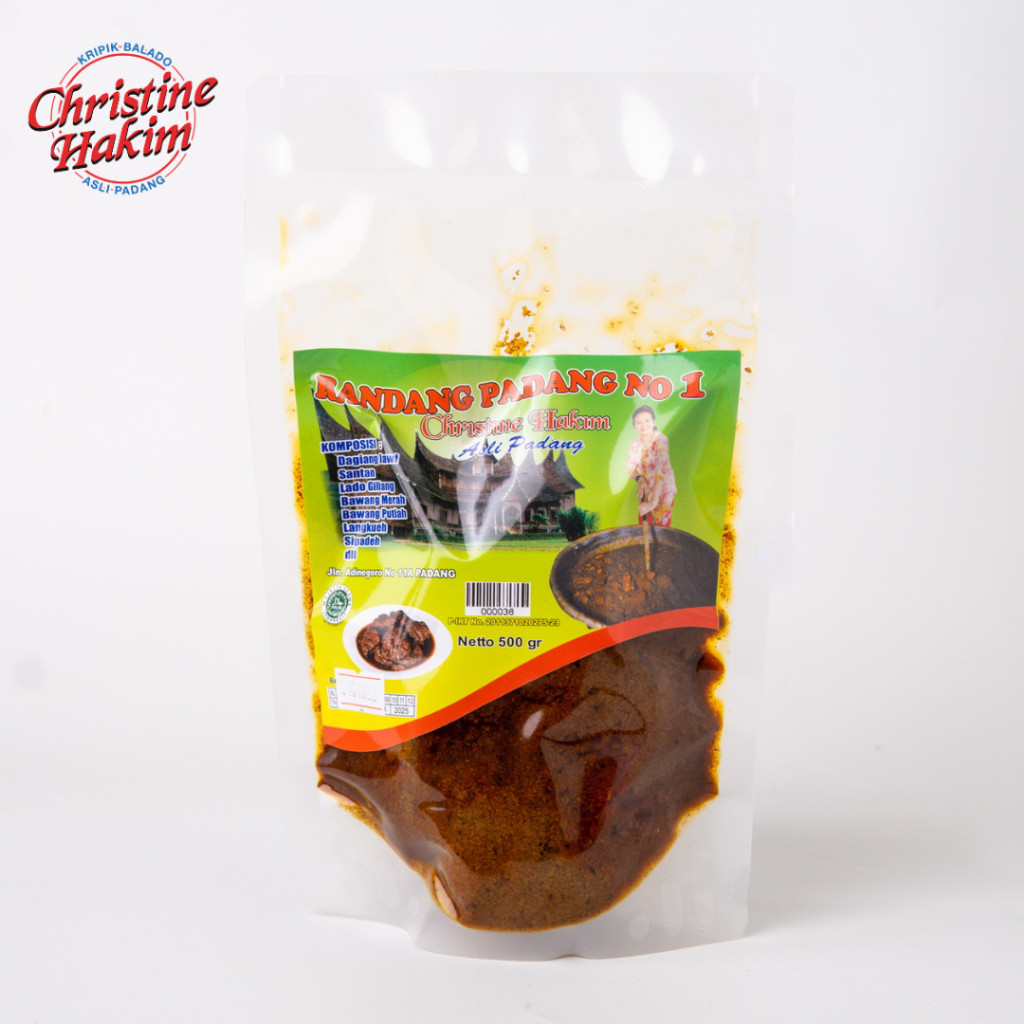 Toko Kripik Balado Christine Hakim Chip Christine Hakim Rendang Basah