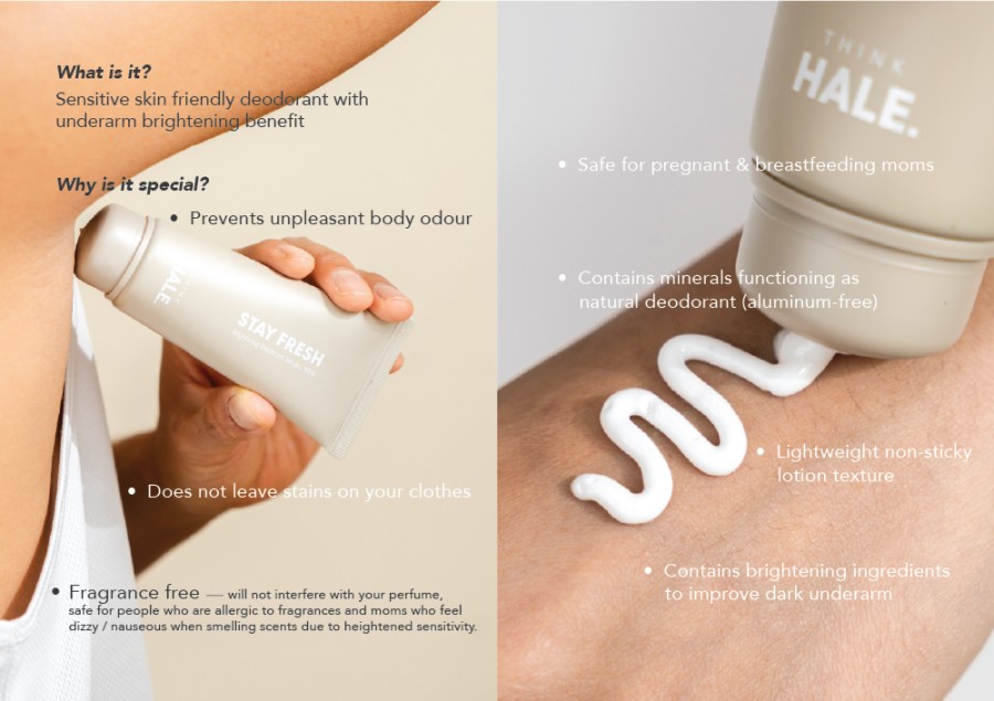 HALE HALE Stay Fresh Brightening Deodorant Serum