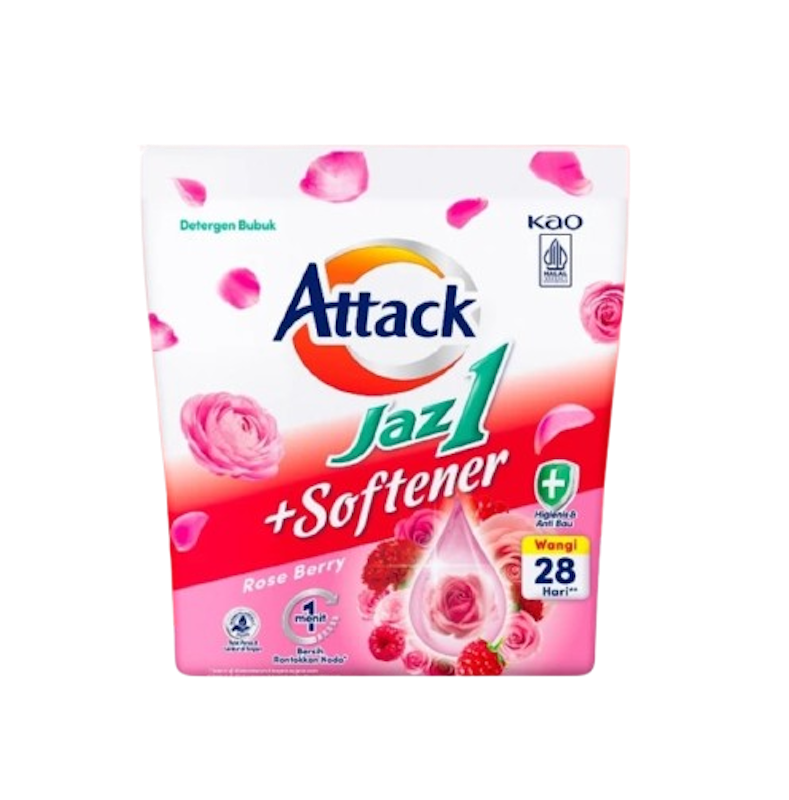 Jaz1 Rose Berry - Deterjen Bubuk + Softener 1