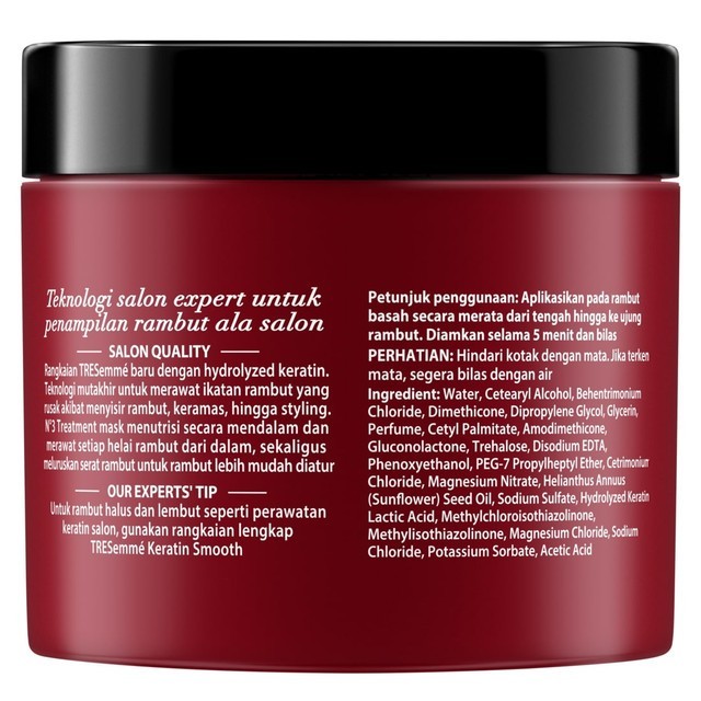 Unilever Indonesia TRESemmé Keratin Smooth N°3 Treatment Mask 