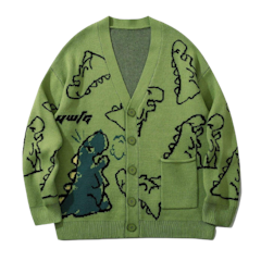 Dino Cardigan Korean Style