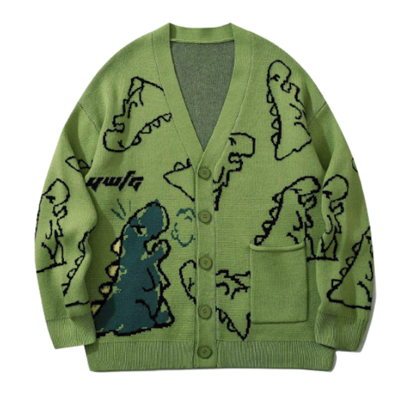 Dino Cardigan Korean Style 1
