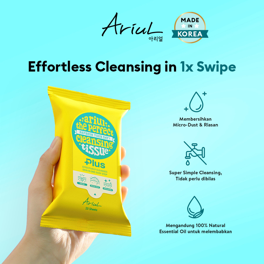 Beauty Factory Ariul All Skin The Perfect Refresh Your Day! Cleansing Tissue Plus