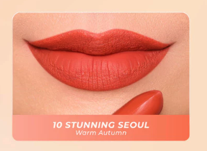 Paragon Technology and Innovation Wardah Colorfit Ultralight Matte Lipstick Korean Limited Edition 10 Stunning Seoul