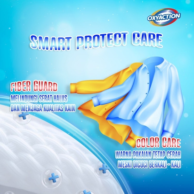 NEW OXYACTION Laundry Pods 5in1 Aroma Lavender 5