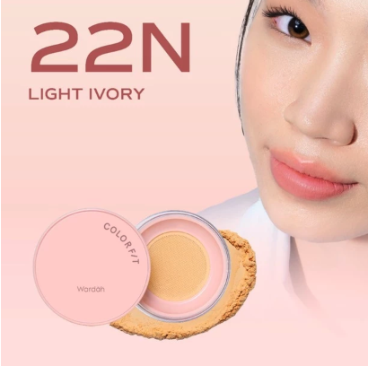 Paragon Technology and Innovation Wardah Colorfit HD Blurify Loose Powder 22N Light Ivory
