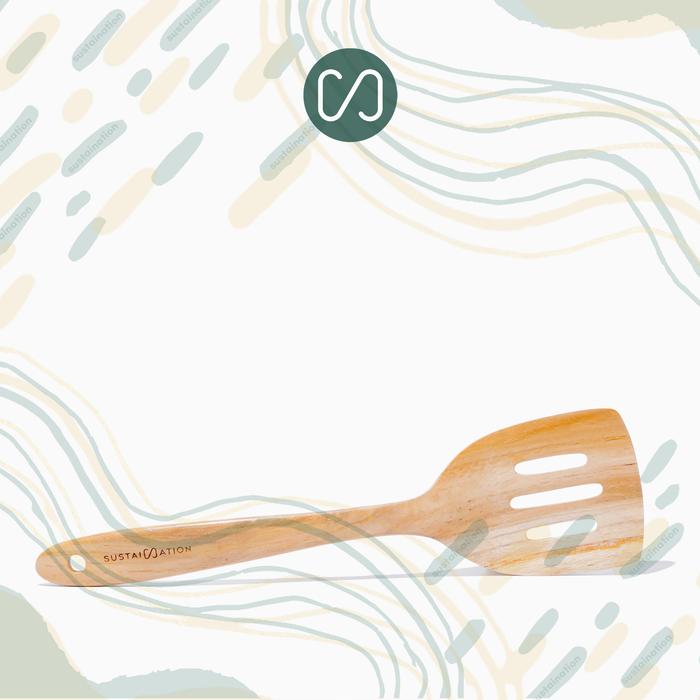 Sustaination Sustaination Alat Masak Kayu Jati Isi 3 pcs