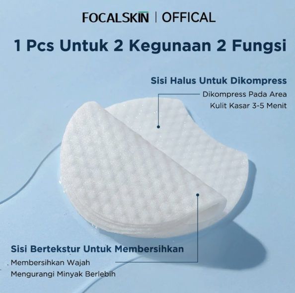 FCL Internasional Indonesia FOCALSKIN Oil Control Clear Pads 0,5% BHA