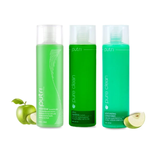 Putri ｜ Paket Rambut ala Salon Apple Series