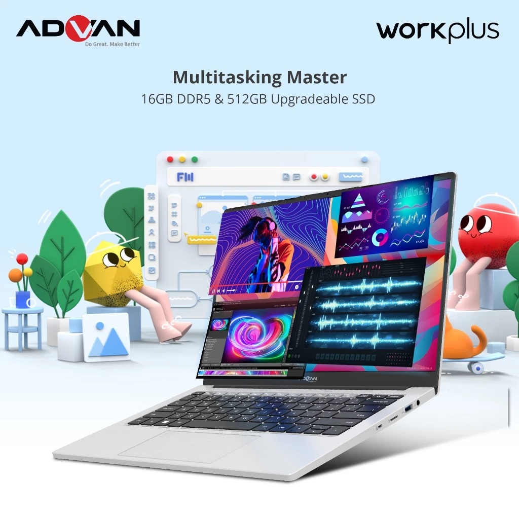 Bangga Teknologi Indonesia ADVAN Workplus Ryzen 7 Series