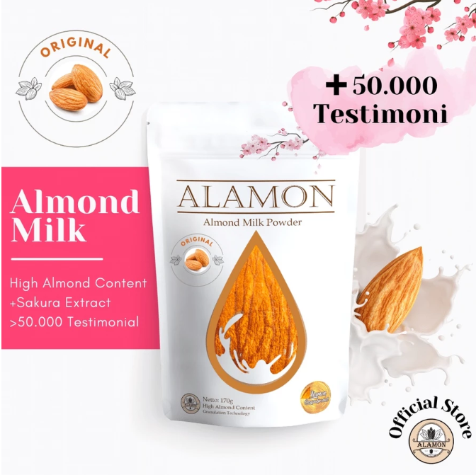 Alamon Indonesia Alamon Almond Milk Powder Original
