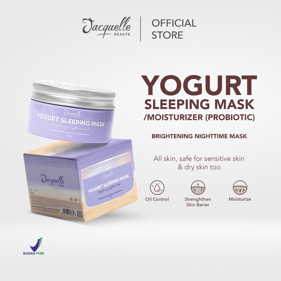 Jelita Anugerah Indonesia Jacquelle Beaute Yogurt Sleeping Mask