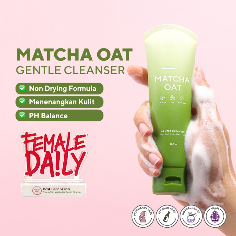 True to Skin Matcha Oat Gentle Cleanser 2