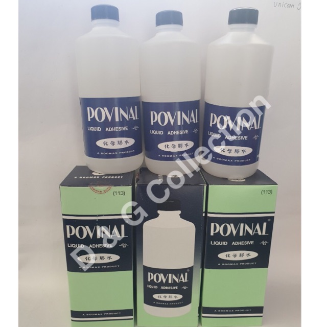 Povinal Lem Kertas Liquid Adhesive 113