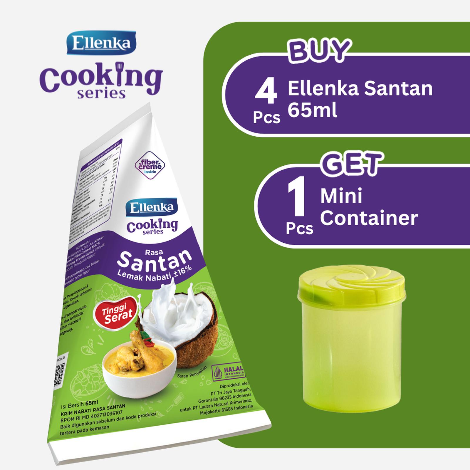 Lautan Natural Krimerindo Ellenka Cooking Series Rasa Santan 
