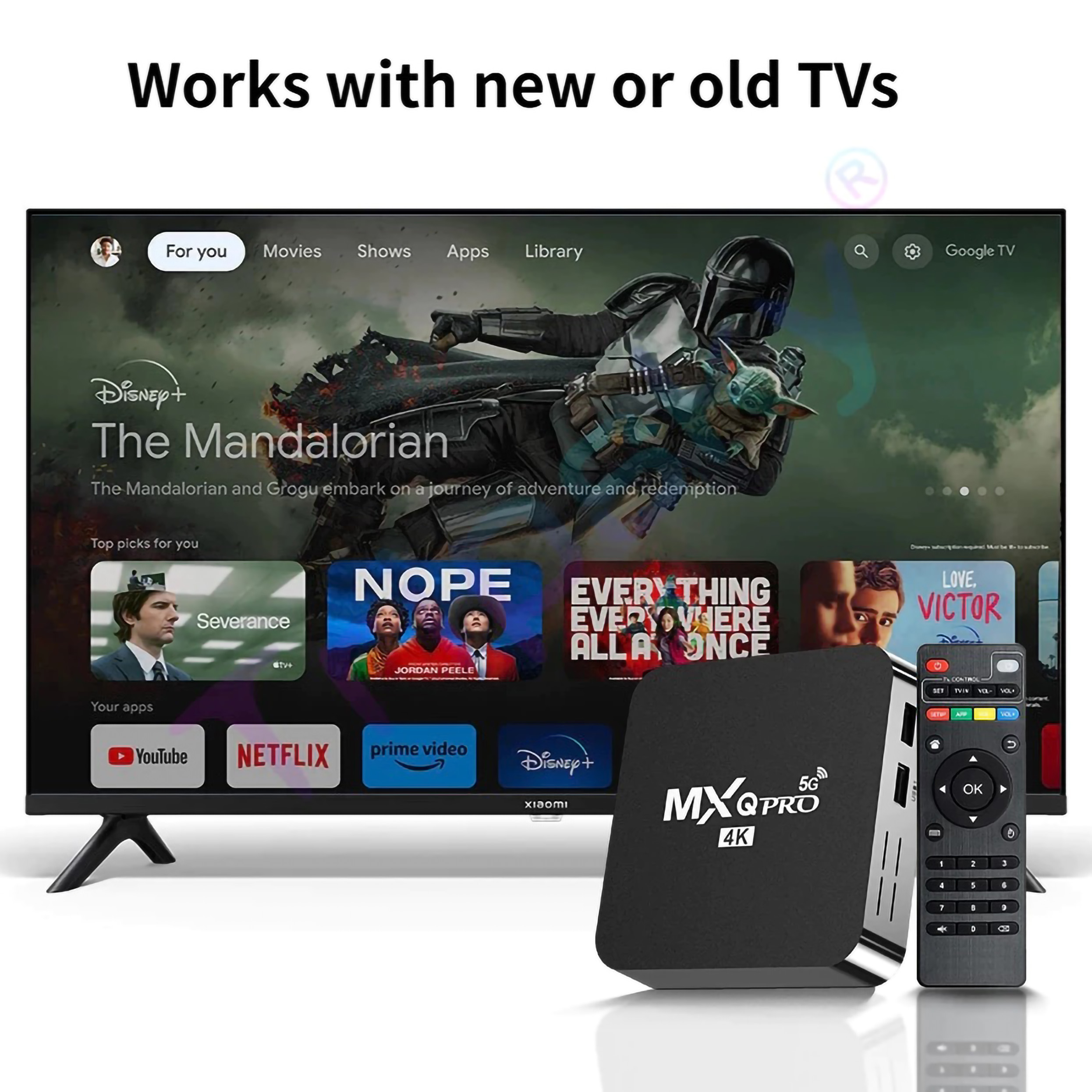  Tripsky MXQ-Pro 4K 5G TV Box 8GB+128GB