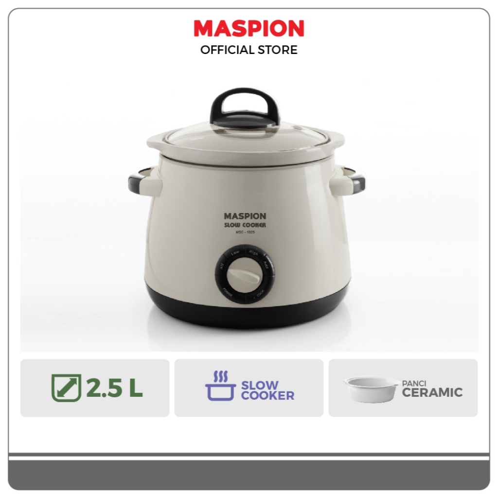 Maspion Group Maspion Slow Cooker MSC-1825