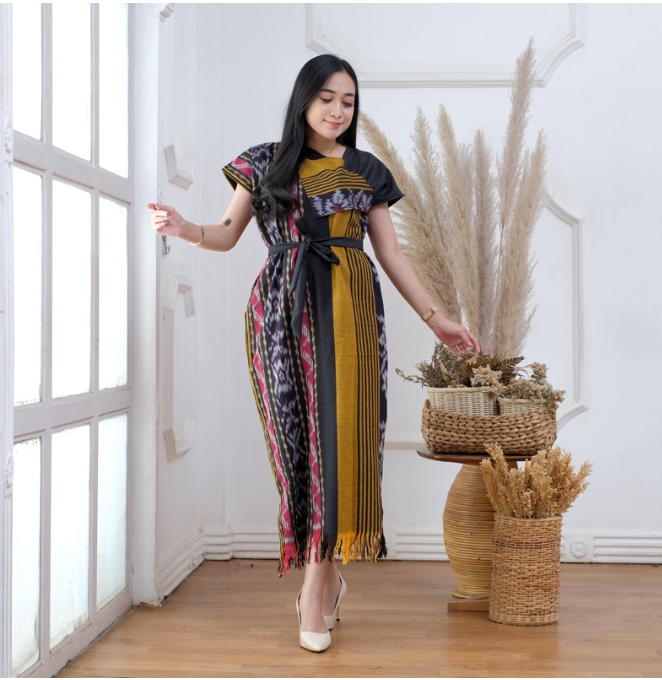  KEISHAN.ID Aurora Dress Tenun