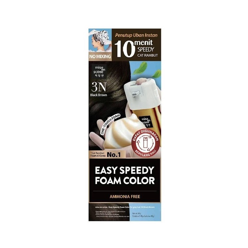 Easy Speedy Foam Color 3N Black Brown 1
