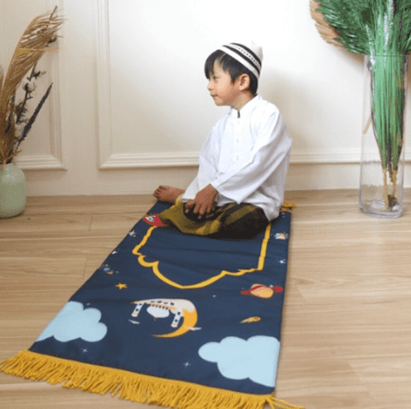 Sajadah Anak Print Anti Slip 5