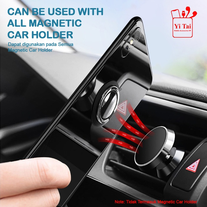 Ring Holder HP Universal Slim Bentuk Bulat