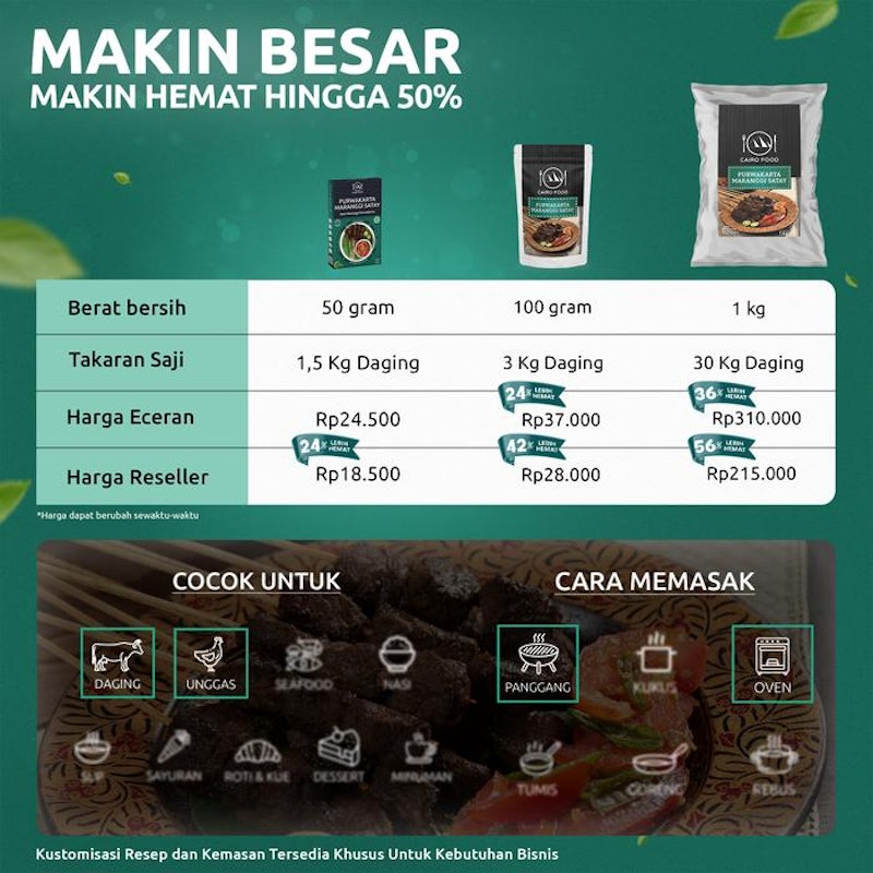 Cairo Food Bumbu Sate Maranggi Purwakarta 4