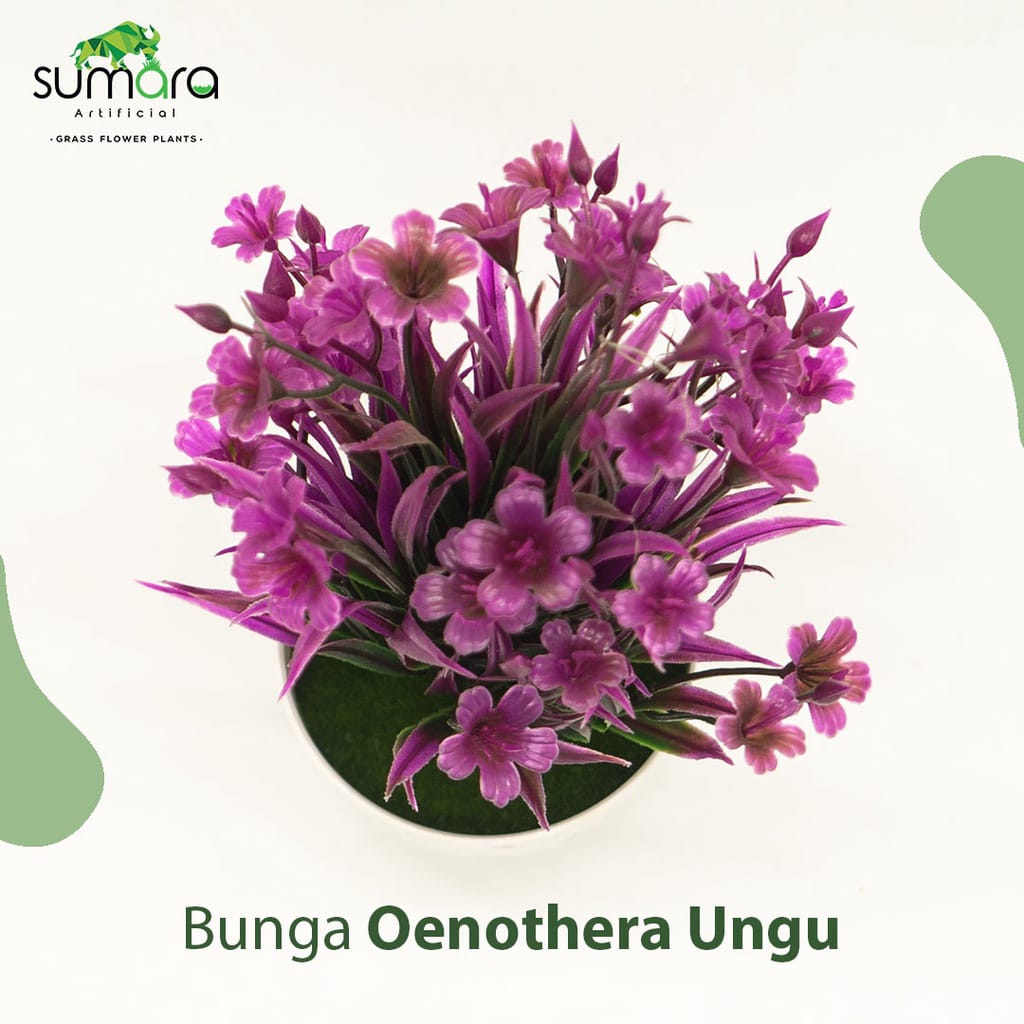 Sumara Artificial Bunga Sintetis Oenothera