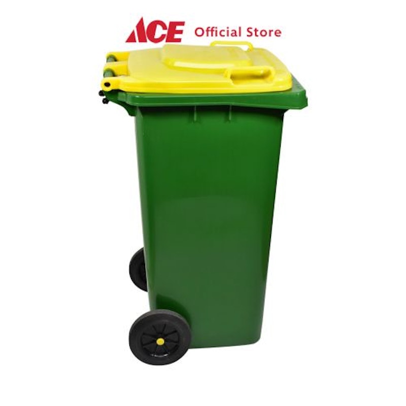 Dust Bin with Yellow Lid 120L 5