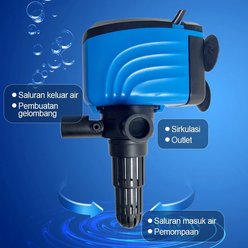 Dream Aquarium 3-in-1 Pompa Submersible WP-120