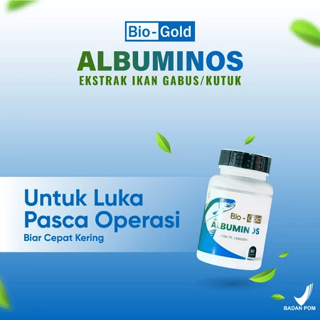 Indoherb Global Manufacture Bio Gold Albuminos (Ekstrak Ikan Gabus/Kutuk)