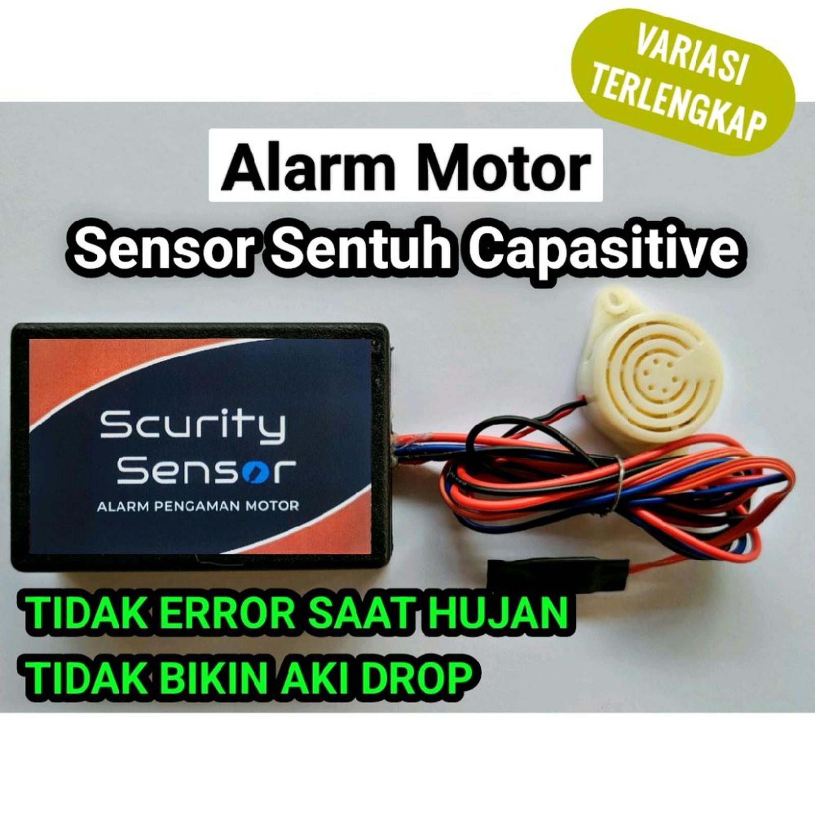 Scurity Sensor Alarm Pengaman Motor