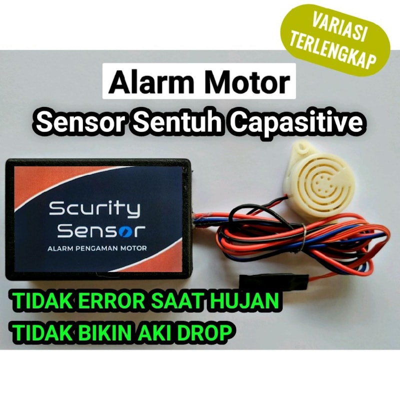 Scurity Sensor Alarm Pengaman Motor 5