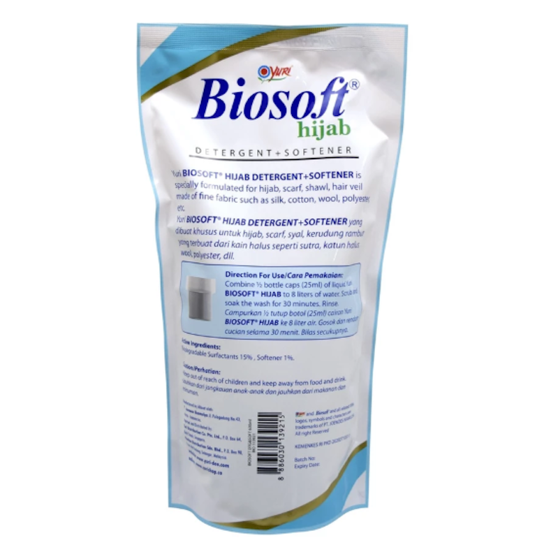Biosoft Hijab Detergent + Softener 3