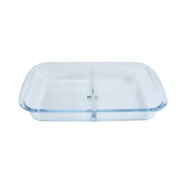 BAKING TRAY RECT W/ DIVIDER 1.5LTR ｜ 10110181