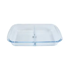 BAKING TRAY RECT W/ DIVIDER 1.5LTR
