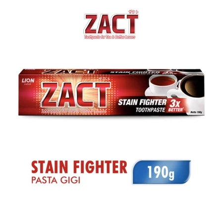 Lion Wings Zact Stain Figher Toothpaste