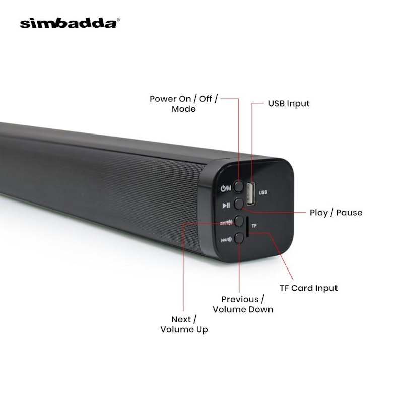 Simbadda® Soundbar CST 903N+