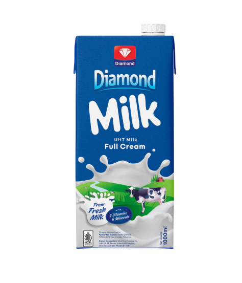 Diamond Susu UHT Full Cream 1L